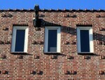 Bovenste verdieping Borssenburgstraat.
<br/>
Gert-Jan Lobbes, 2015